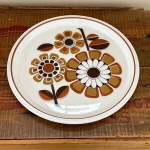Vintage Mikasa Light ’N Lively Grenadier Pattern Stoneware Serving Platter❤️